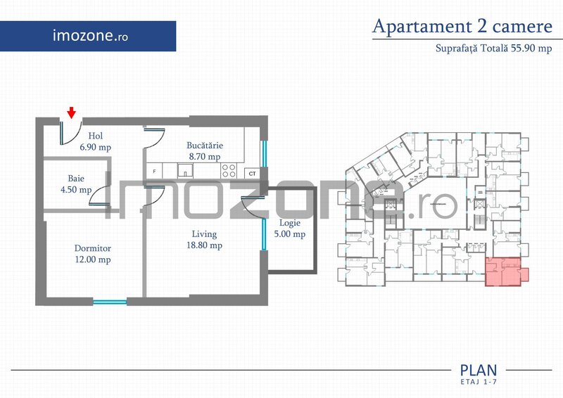 Metrou Pacii, Preciziei, Militari, apartament 2 camere, 77 mp, bloc nou.